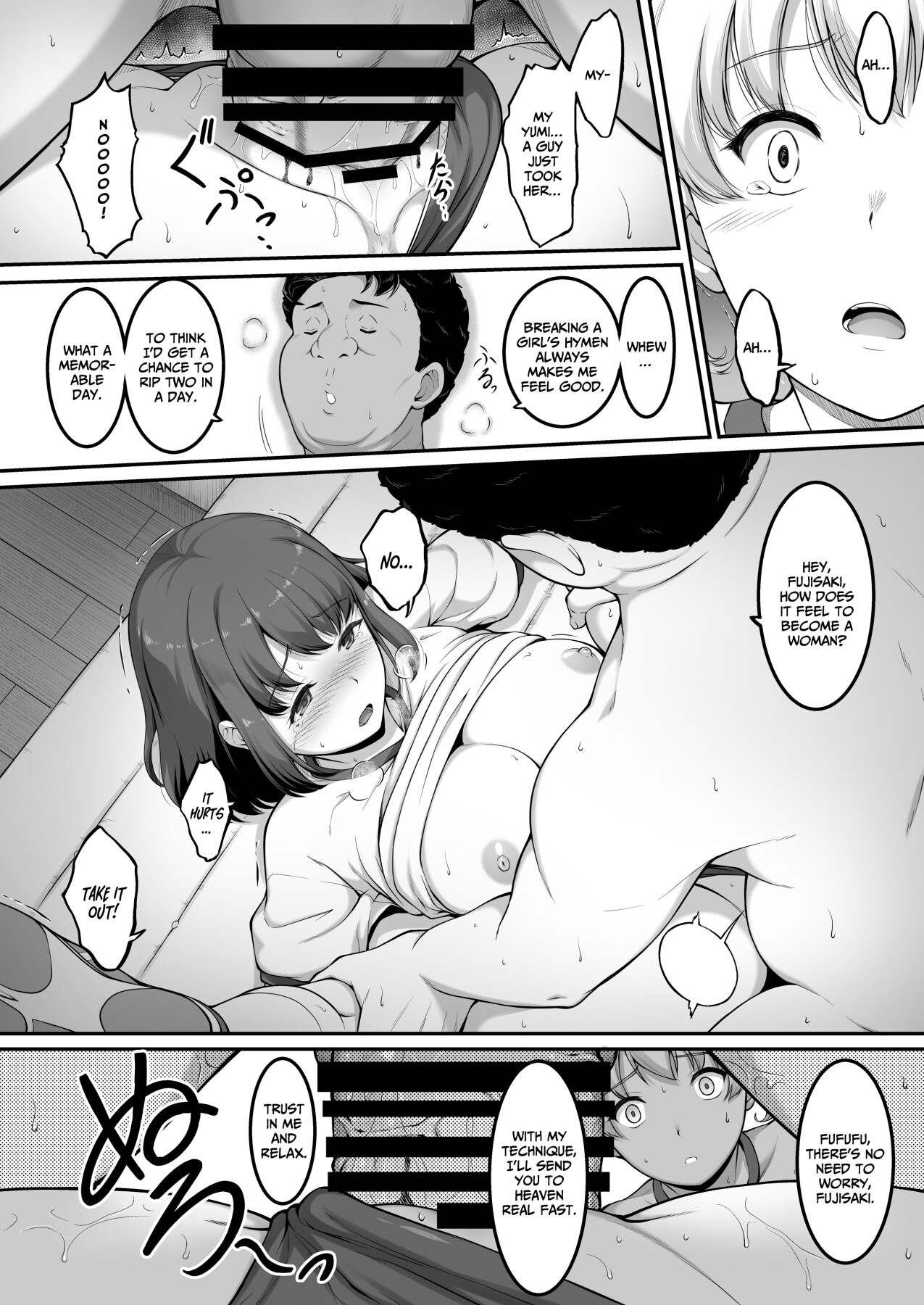 Hentai Manga Comic-Girl's Volleyball Club, Schoolgirl NTR 2-Read-37